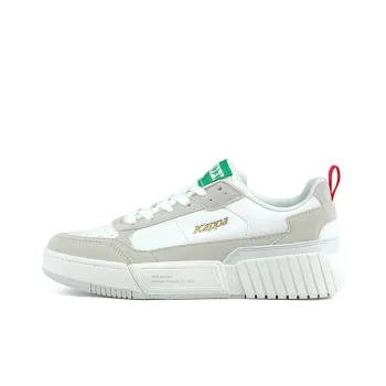 Kappa Low Top Skateboard Shoes Unisex White Gray