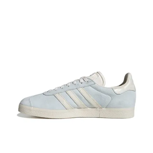 Adidas Originals GAZELLE Skateboard Shoes Women's Low-Top Light Blue