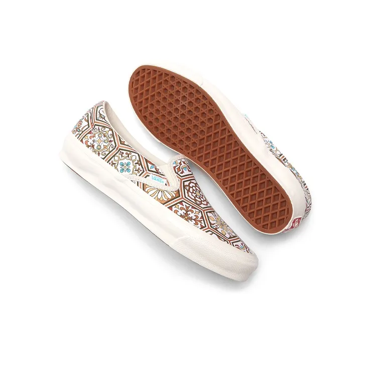 Vans Kith X Classic Slip On 'Brown Moroccan Pattern'-3