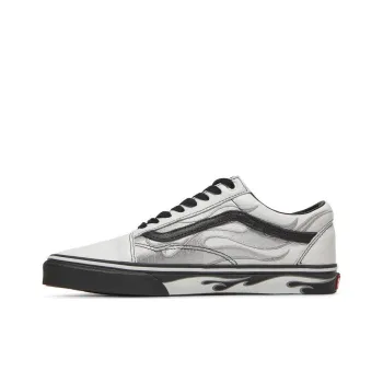 Old Skool A$ap Rocky X Vans 'Worldwide Pack White Flames'