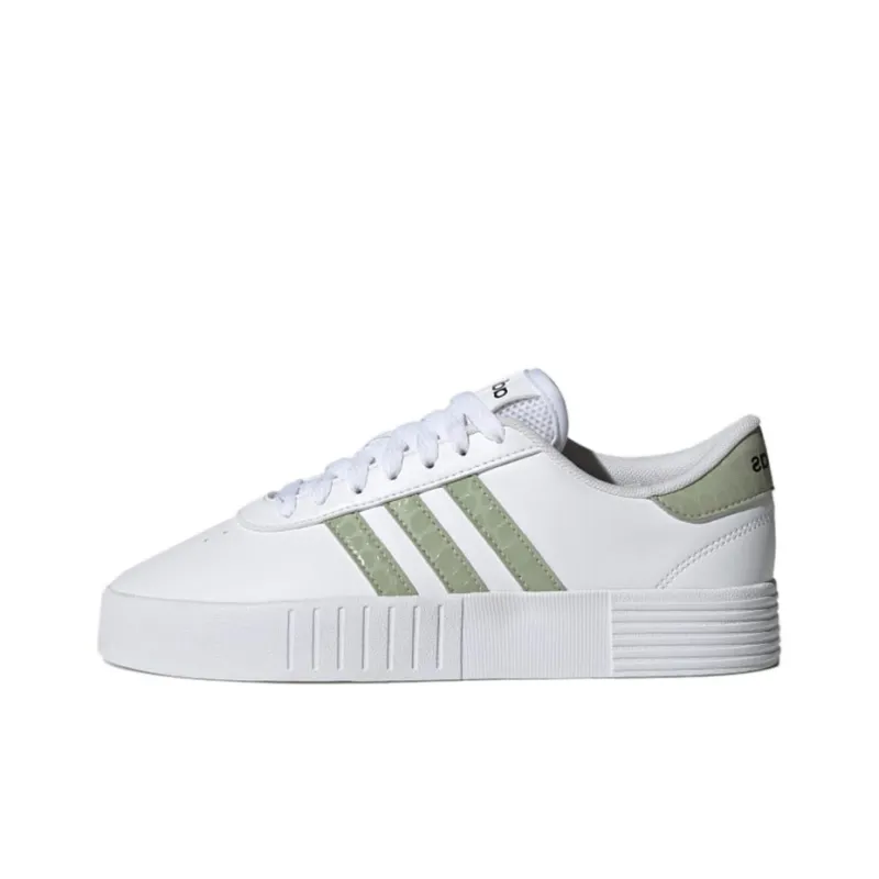 Adidas Neo Court Bold Shoes 'Grey/Pink' Women's-0