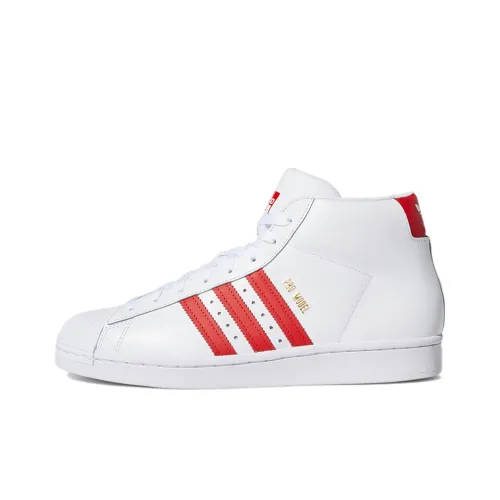 Adidas Originals Pro Model 'White Scarlet'