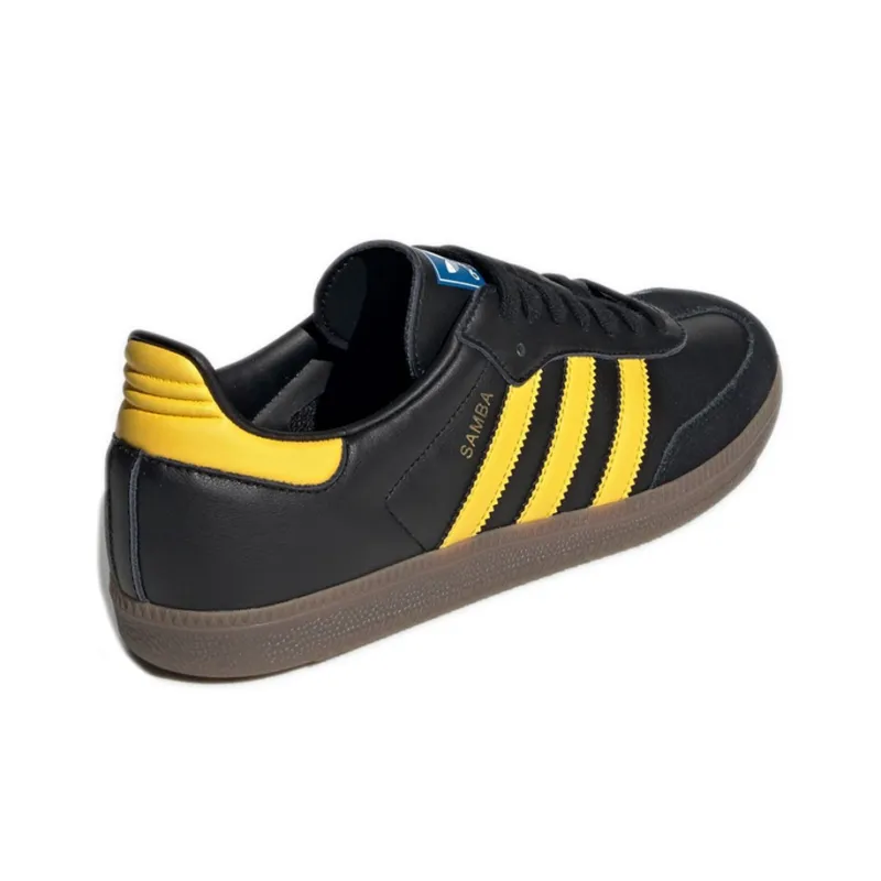 Adidas Samba Og Core Black Equipment Yellow-2