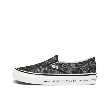 Vans Classic Slip On Lx Jim Goldberg Tv Static