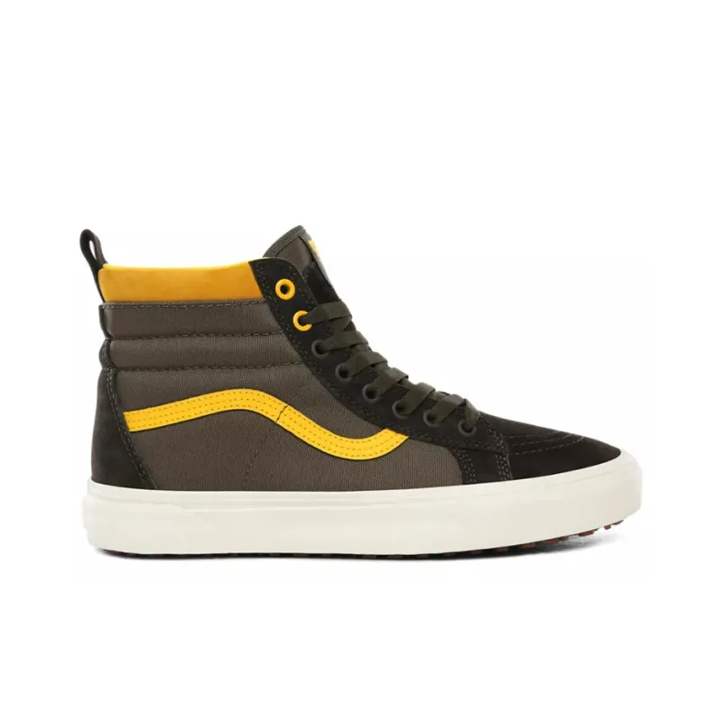 Vans SK8 Hi Mte Brown/Yellow-1