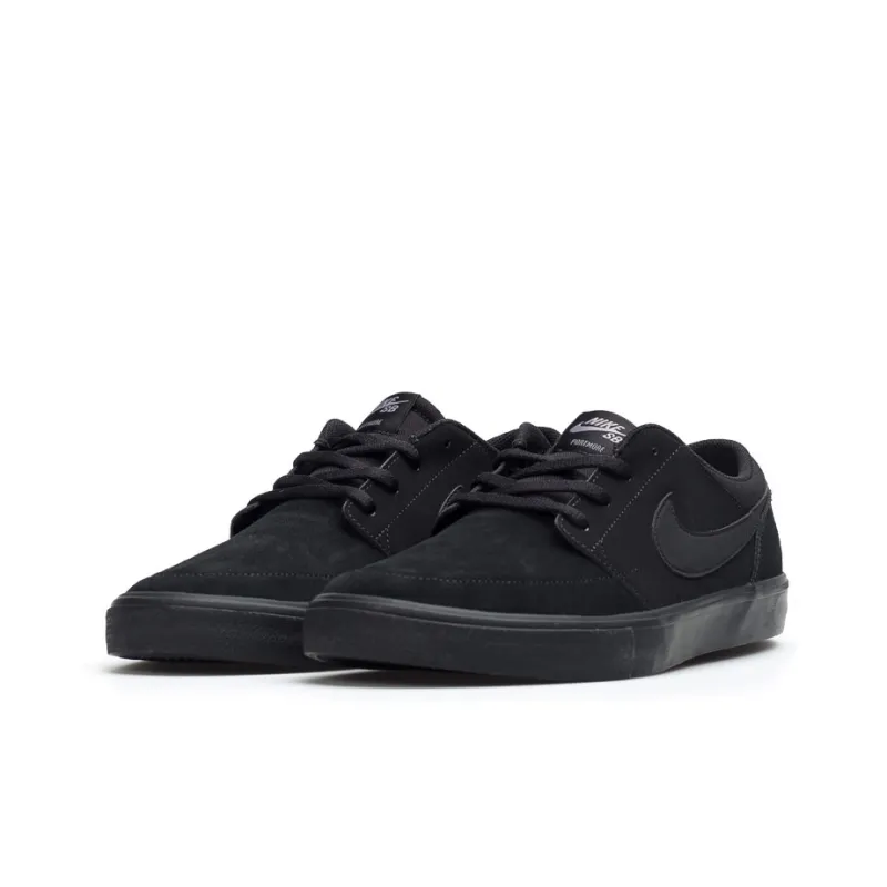 Nike Portmore 2 Solar Sb 'Triple Black'-2
