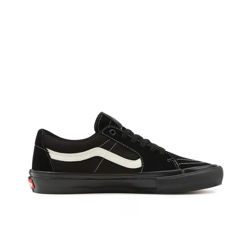 Vans Sk8 Low Black White Contrast Stitch-1