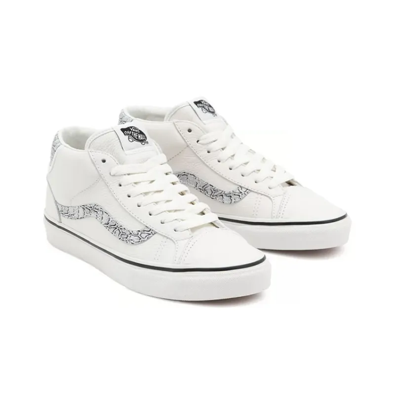 Vans Mid Skool 37 Mgrey 'White Black'-2