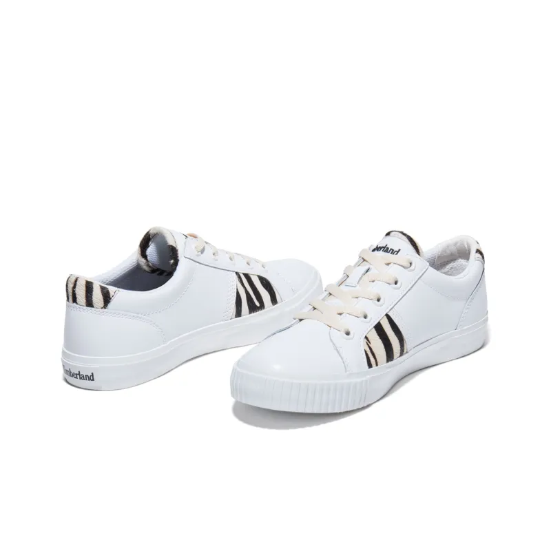 Timberland Skyla Bay Skateboard Shoes Women's Low-Top White-4