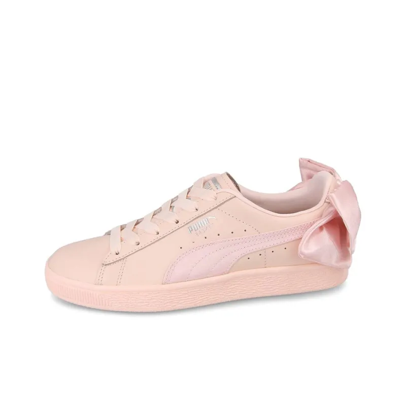 Puma Basket Bow Pearl Pink Women's-0