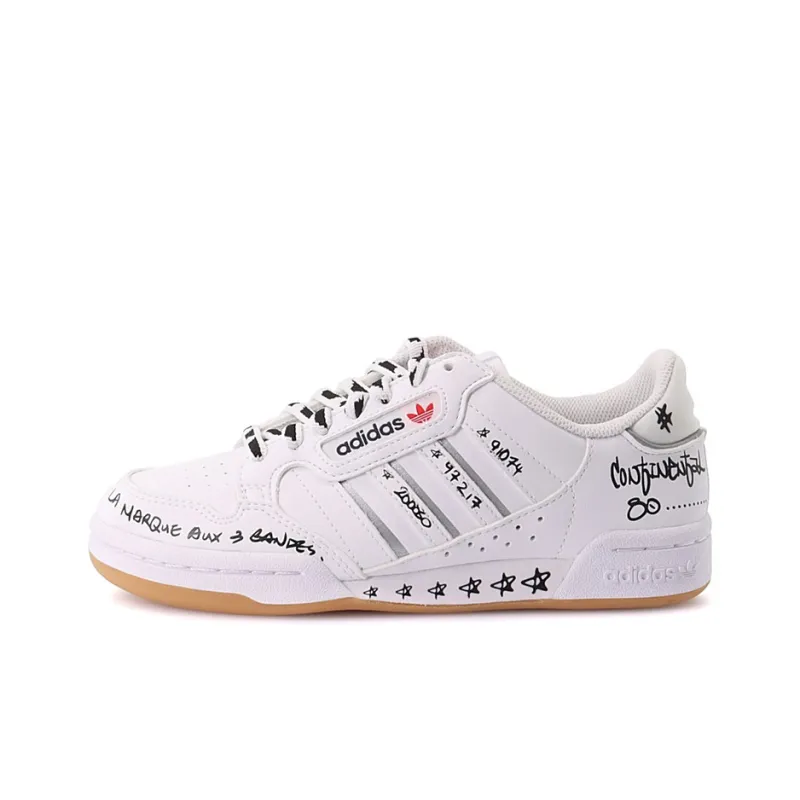 Adidas Continental 80 Stripes 'Sharpie Pack White'-0