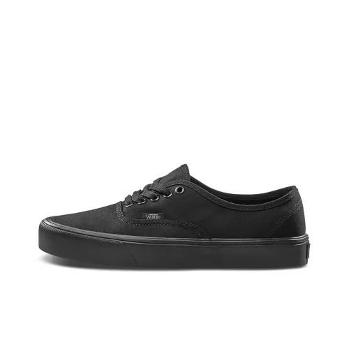 Authentic Vans Lite 'Black Canvas'