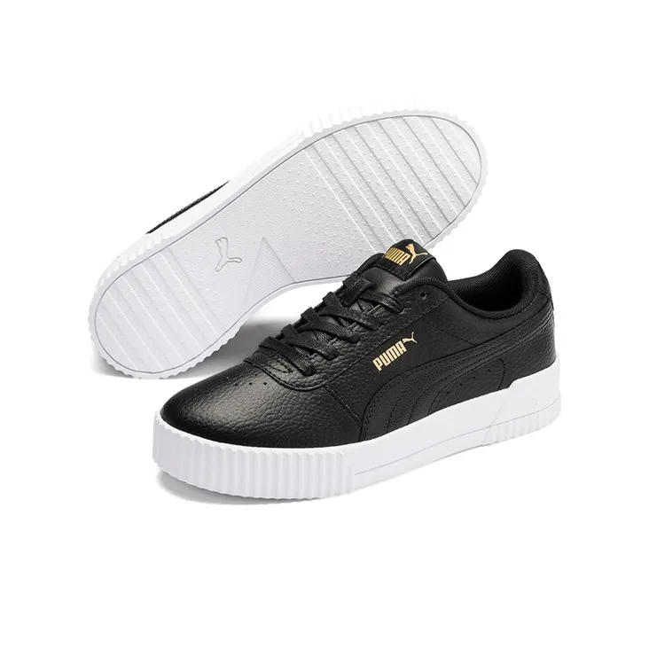 PUMA Carina Lux Black/White Low Sneakers Women's-2