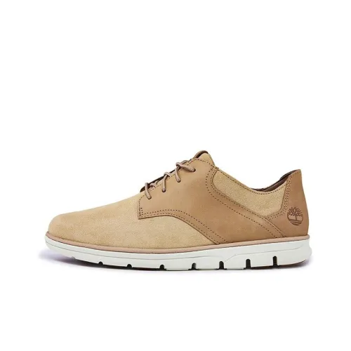 Timberland Bradstreet Slip-Resistant Coverage Low-Top Skateboard Shoes Men's Medium Camel