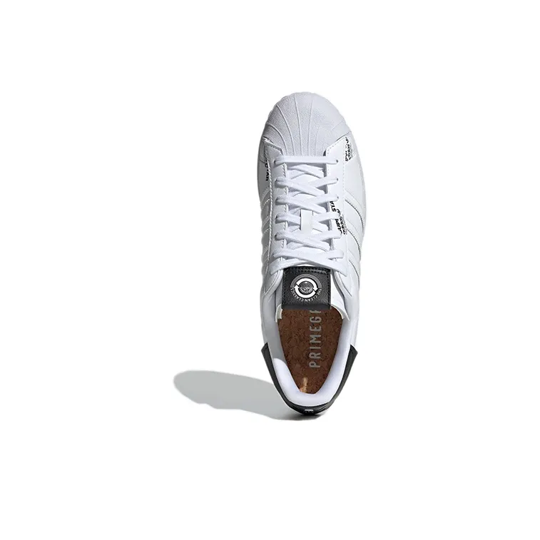 Adidas Originals Superstar White Black Logo Print-4