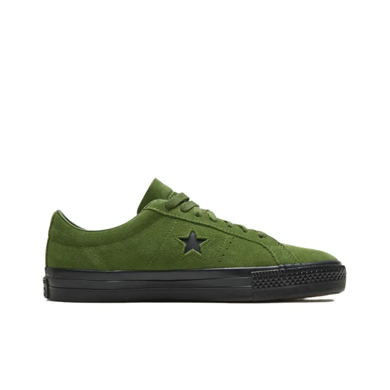 Converse One Star Pro Retro Low Tops Casual Skateboarding Shoes Unisex Green-1