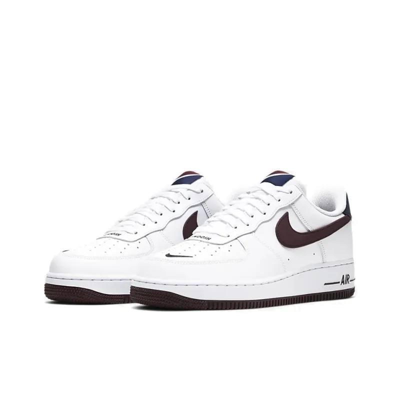 Nike Air Force 1 Low Obsidian/White University Red-2