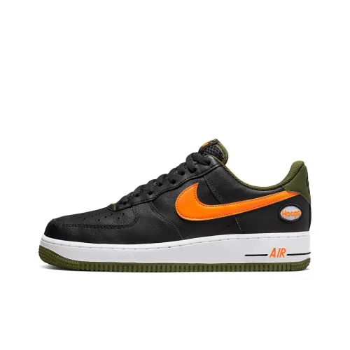 Nike Air Force 1 Low Hoops Black University Gold