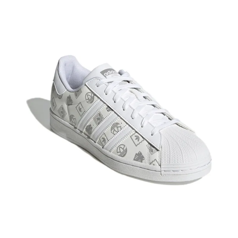 Adidas Superstar Sneakers SilverGray-2