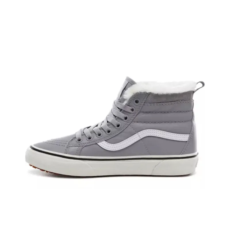 Vans SK8 HI Mte Grey/White-0
