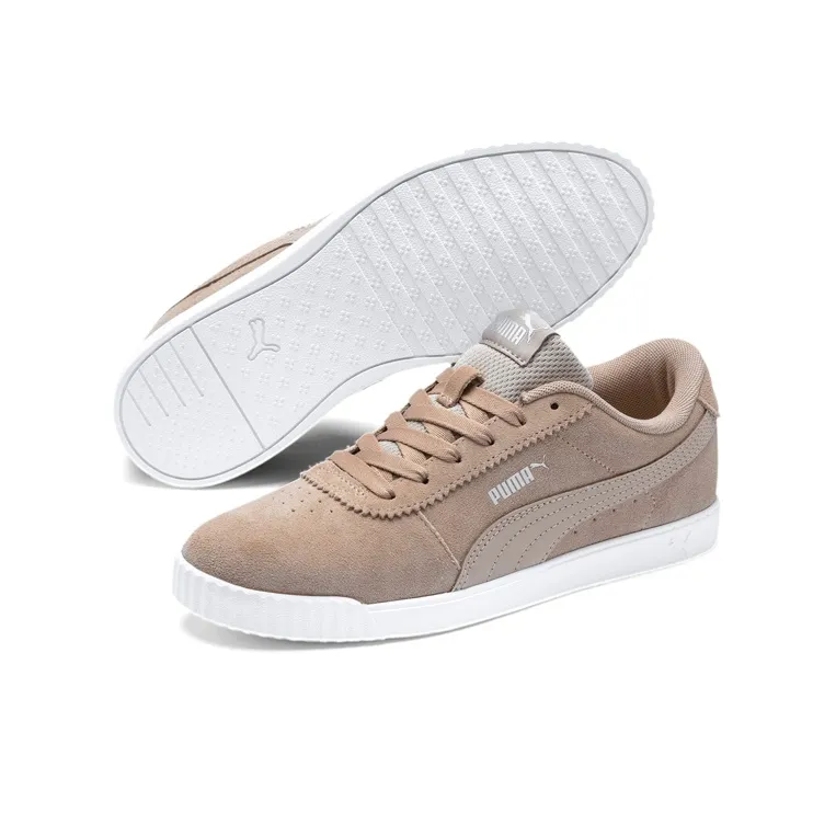 PUMA Carina Slim 'Taupe White' Women's-3