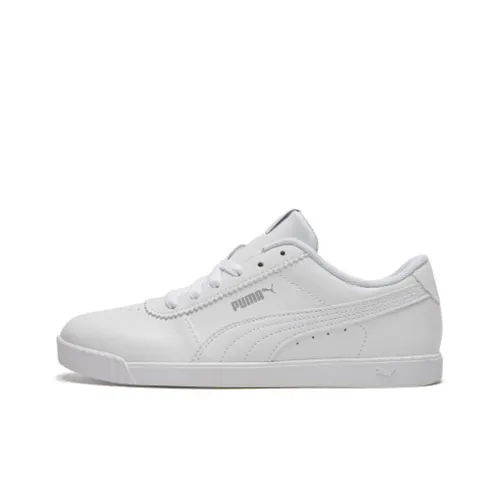 PUMA Skateboard Shoes Women's Low-Top White