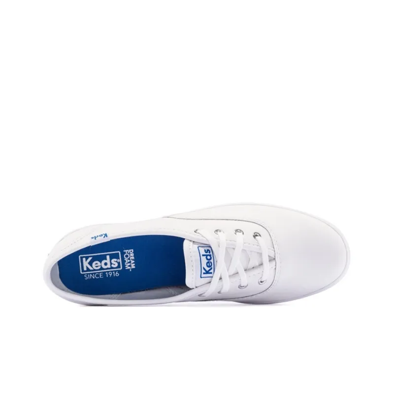 Keds Champion Low Top Skateboard Shoes Women's White-2