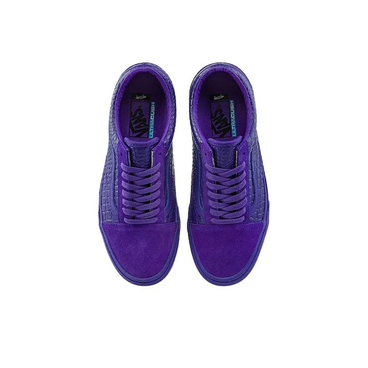 Vans Old Skool Vlt Lx 'Croc Skin Deep Blue'-2