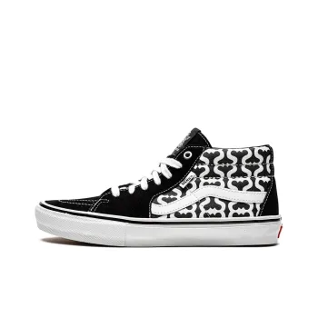 Vans Skate Grosso Mid Supreme Monogram S Logo Black
