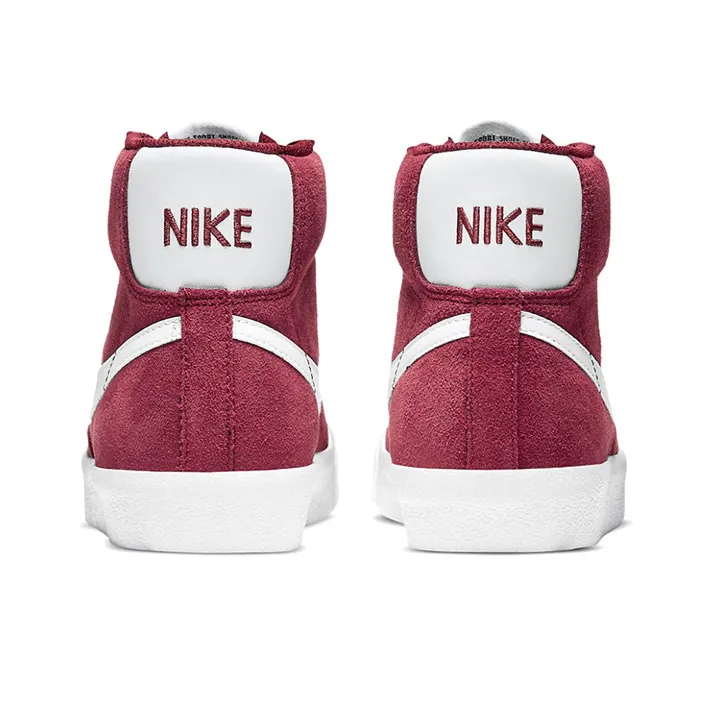 Nike Blazer Mid 77 Suede GS Team Red-4