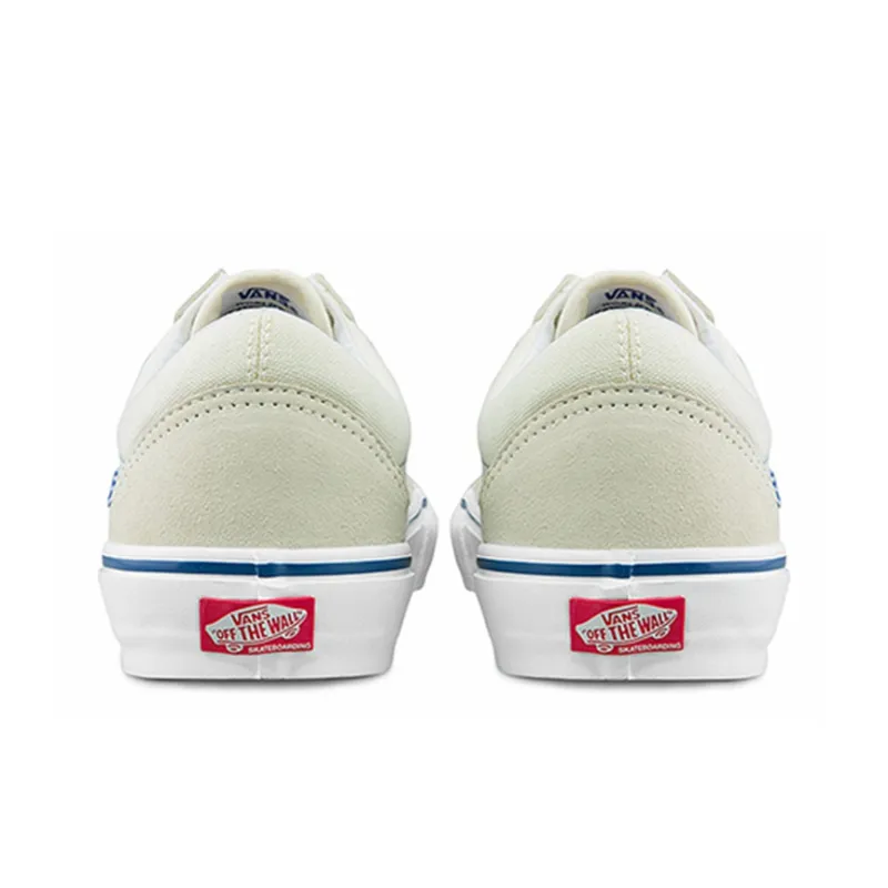 Vans Skate Old Skool Off White Royal Blue-4