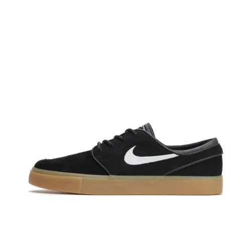 Nike ZOOM STEFAN JANOSKI Skateboard Shoes Unisex Low-Top Black