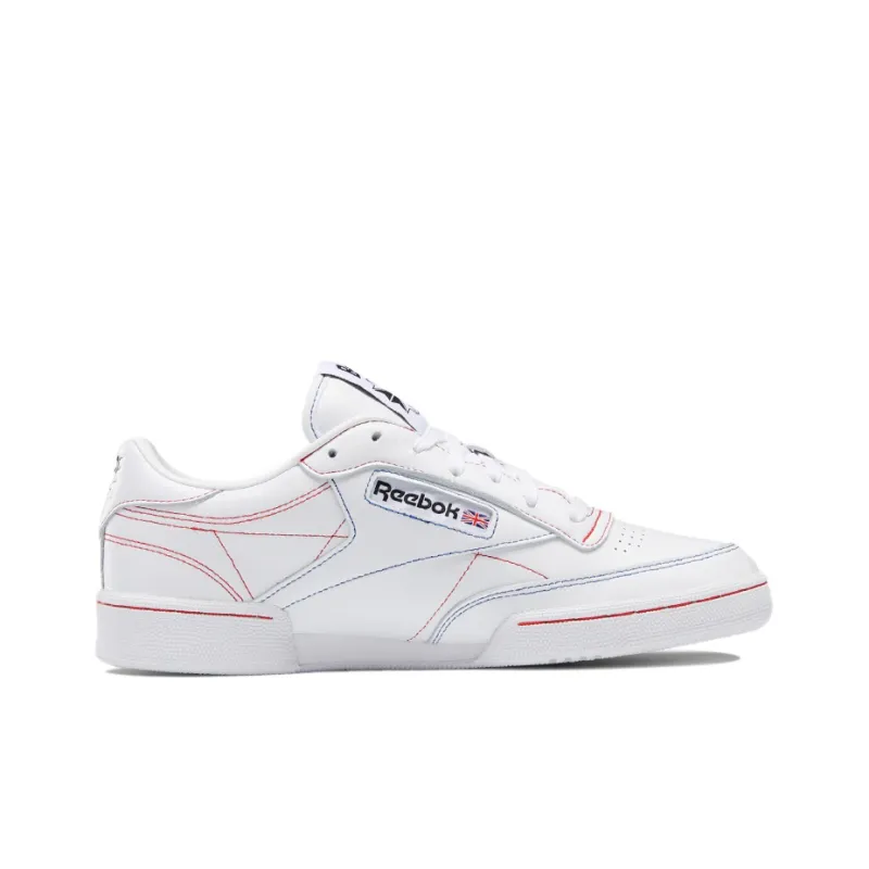 Reebok Club C 85 Bape White Contrast Stitch-1