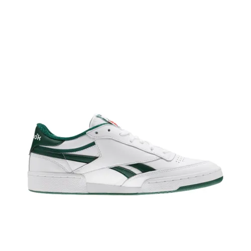 Reebok Revenge Skateboard Shoes Unisex Low-Top White/Green