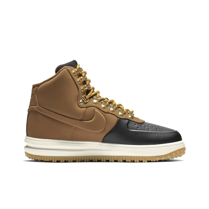 Nike Lunar Force 1 Duckboot 18 Tan Black-1