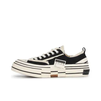 VESSEL G.O.P. Lows Black Anti Slip And Wear Resistant Lightweight Low Top Skateboard Shoes Unisex Black