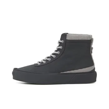 EQLZ EQUALIZER Fault High Skateboard Shoes Unisex Black Stone