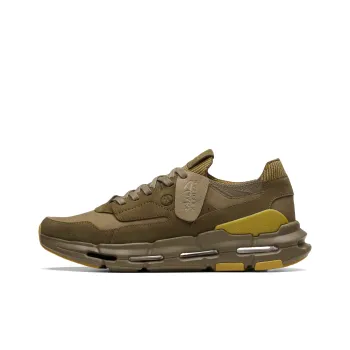 Clarks Nature Series Cushioning Breathable Height Increasing Low Top Casual Shoes Men's Olive Green