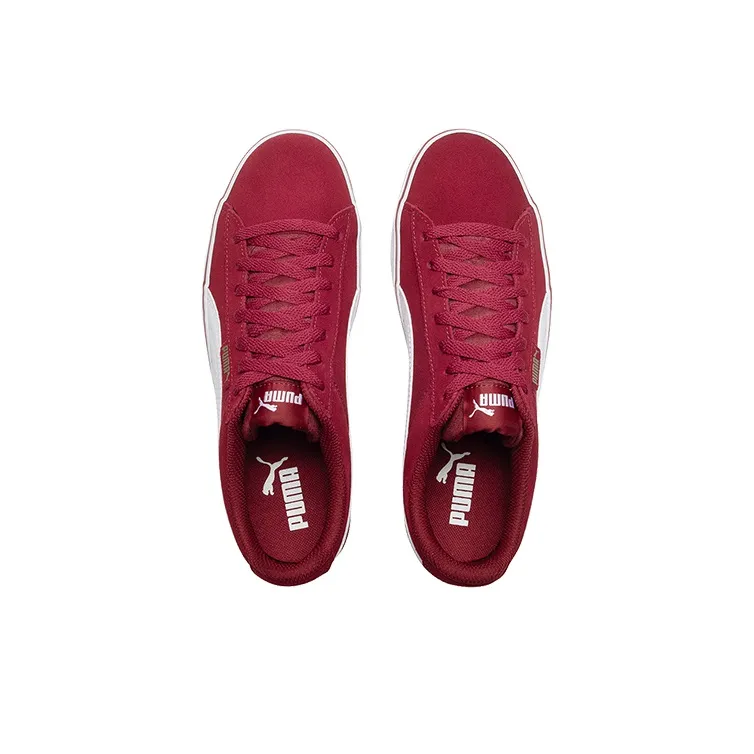 PUMA Vulc Retro Casual Sneakers Saffron Red-3