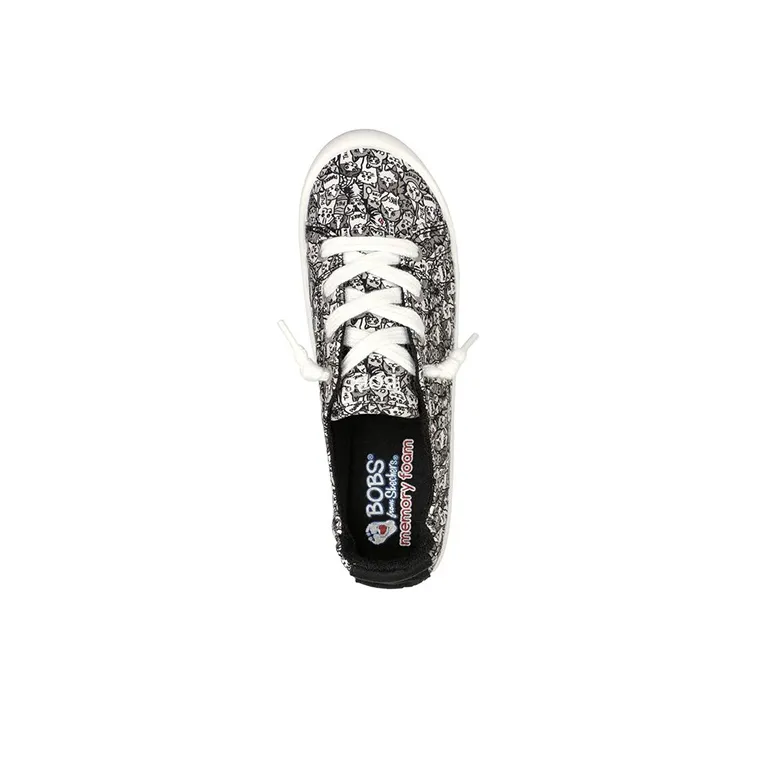 Skechers BEACH BINGO Slip-Resistant Cushioning Wear-Resistant Low-Top Skateboard Shoes Women's Black-2