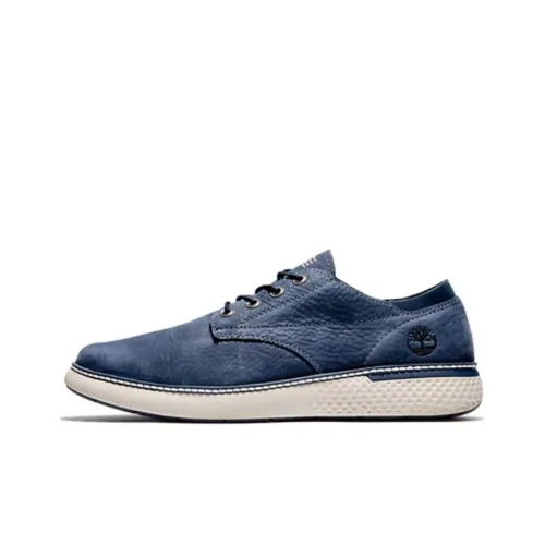 Timberland Cross Mark Slip-Resistant Low-Top Oxford Shoes Men's Marine Blue
