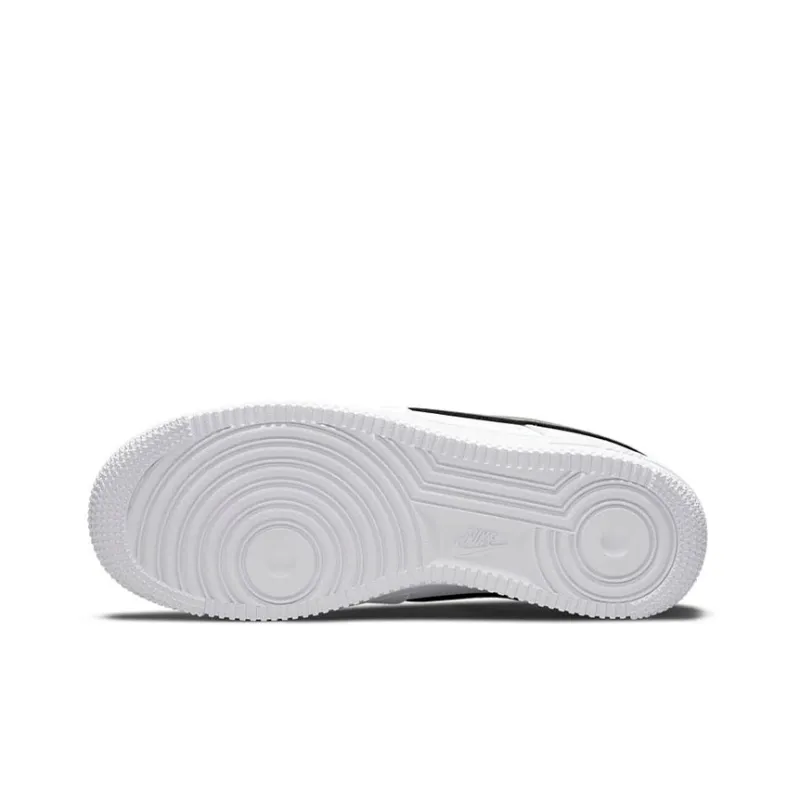 Nike Air Force 1 Low '07 Essential White Metallic Silver Black Women's-5