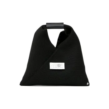 MM6 Maison Margiela Polyester Tote Bag, Shopping Bag, Handbag Regular Women's Black