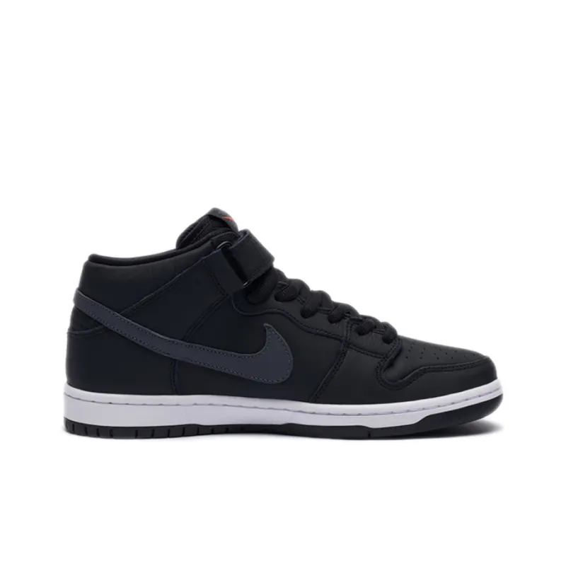 Nike Sb Dunk Mid Iso Orange Label Black Dark Grey-1