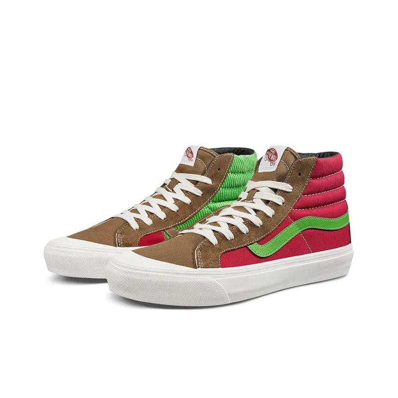 Vans Ua Og Style 138 Lx Redgreen-1