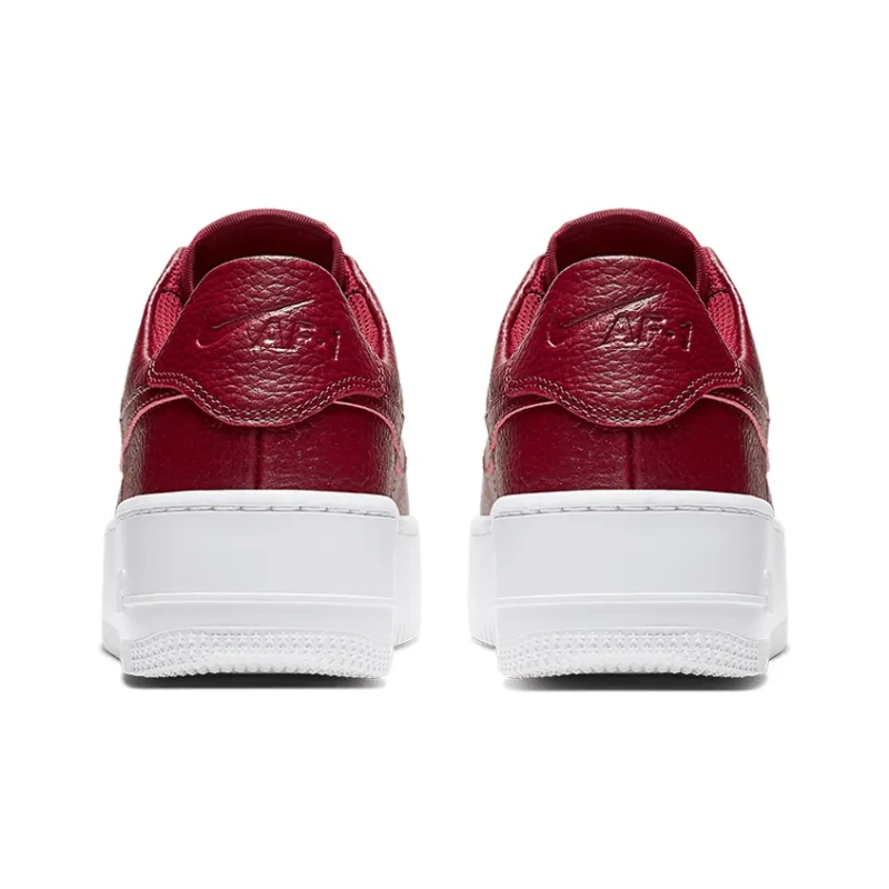 Nike Air Force 1 Sage Low Team Red Women's-4