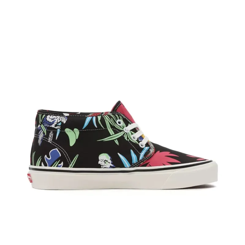 Vans Anaheim Factory Chukka 49 Dx Mid Top Sneakers Black/Red Women's-1