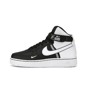 Nike Air Force 1 High Lv8 2 'Black White' GS