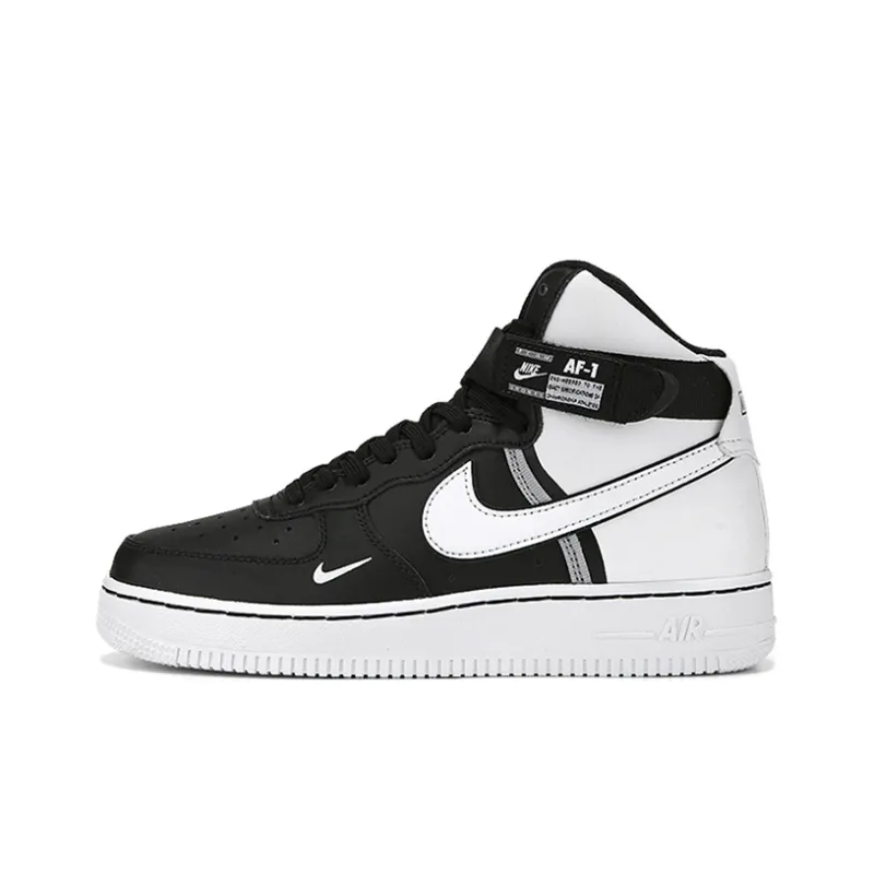 Nike Air Force 1 High Lv8 2 'Black White' GS-0