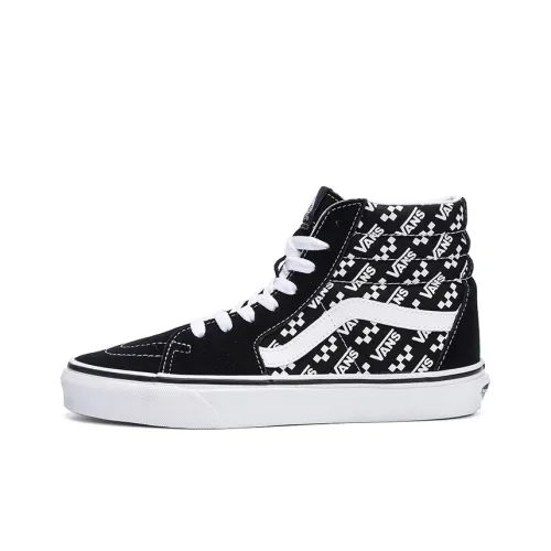 Vans Sk8 -Hi 'Logo Repeat - Black'